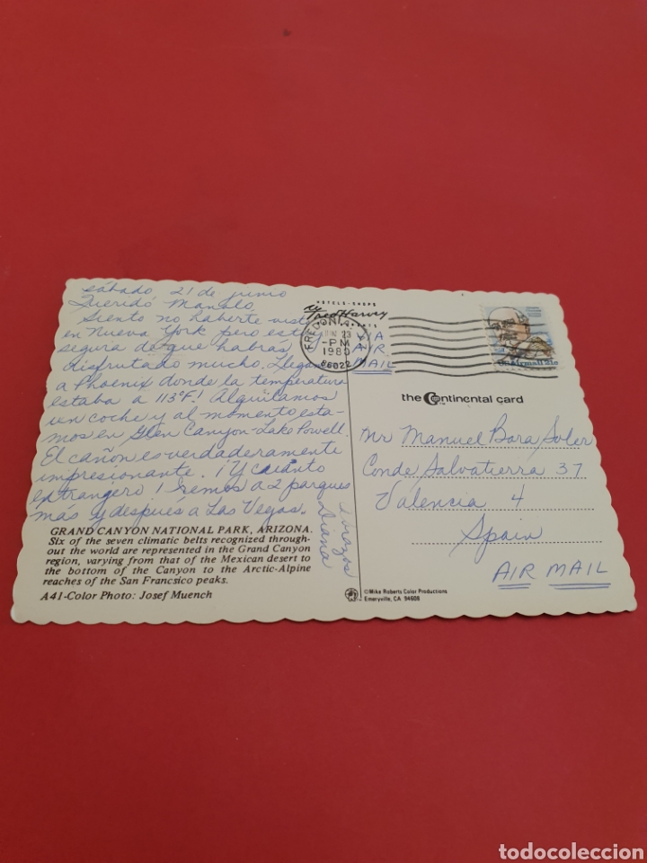 Postales: Park.Arizona.Circulada.1980 - Foto 2
