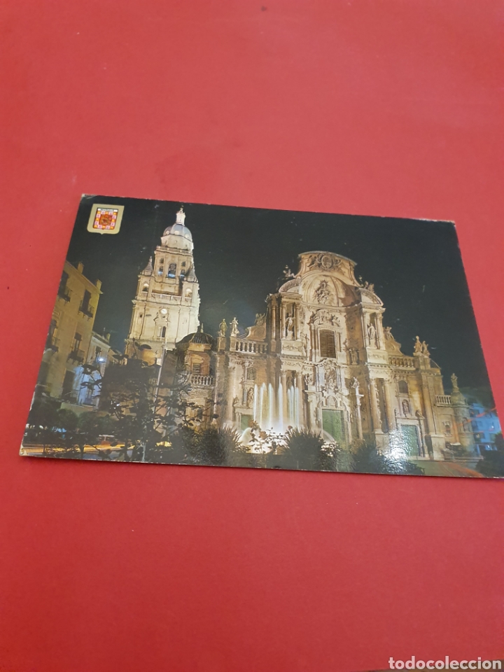Postales: Murcia.Fachada de la Catedral.Circulada - Foto 1