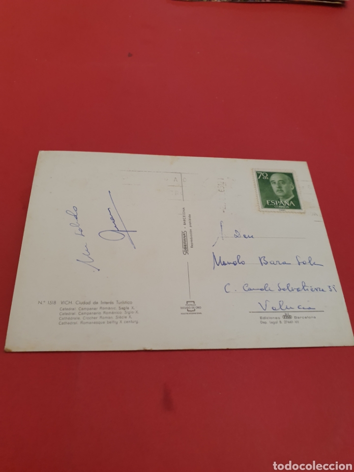 Postales: Vich Ciudad tur&iacute;stica.Circulada. - Foto 2