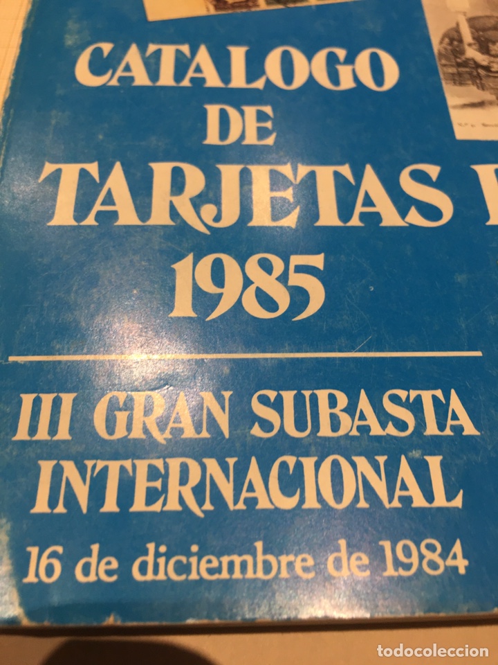 Postales: Catalogo de Tarjetas Postales 1985 - Foto 3