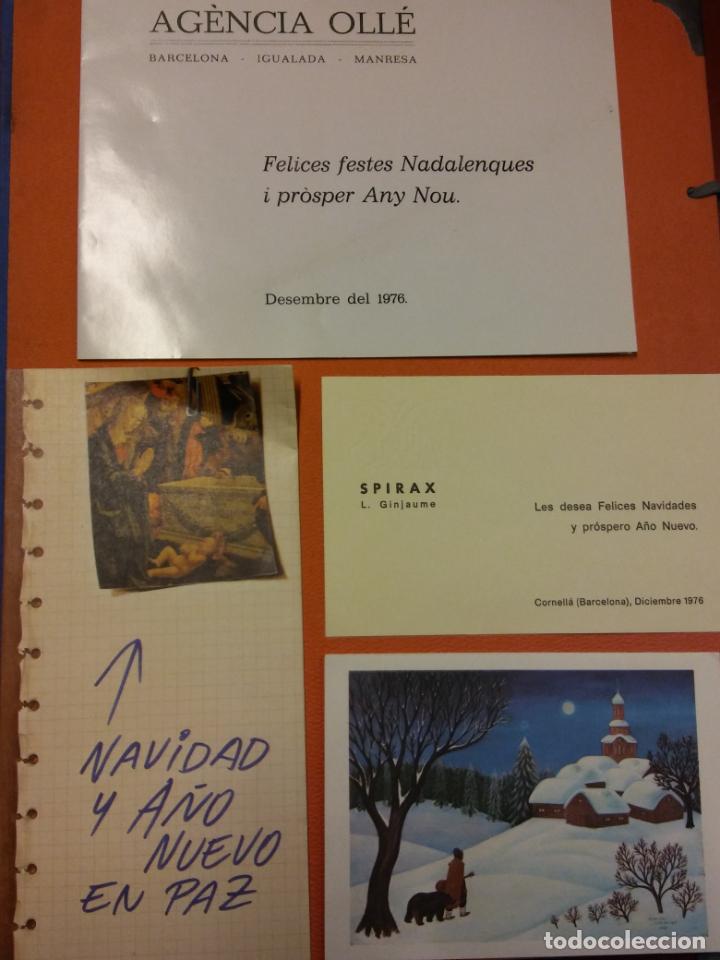 Postais: LOTE DE TARJETAS DE FELICITACI&Oacute;N NAVIDAD. VER FOTOS