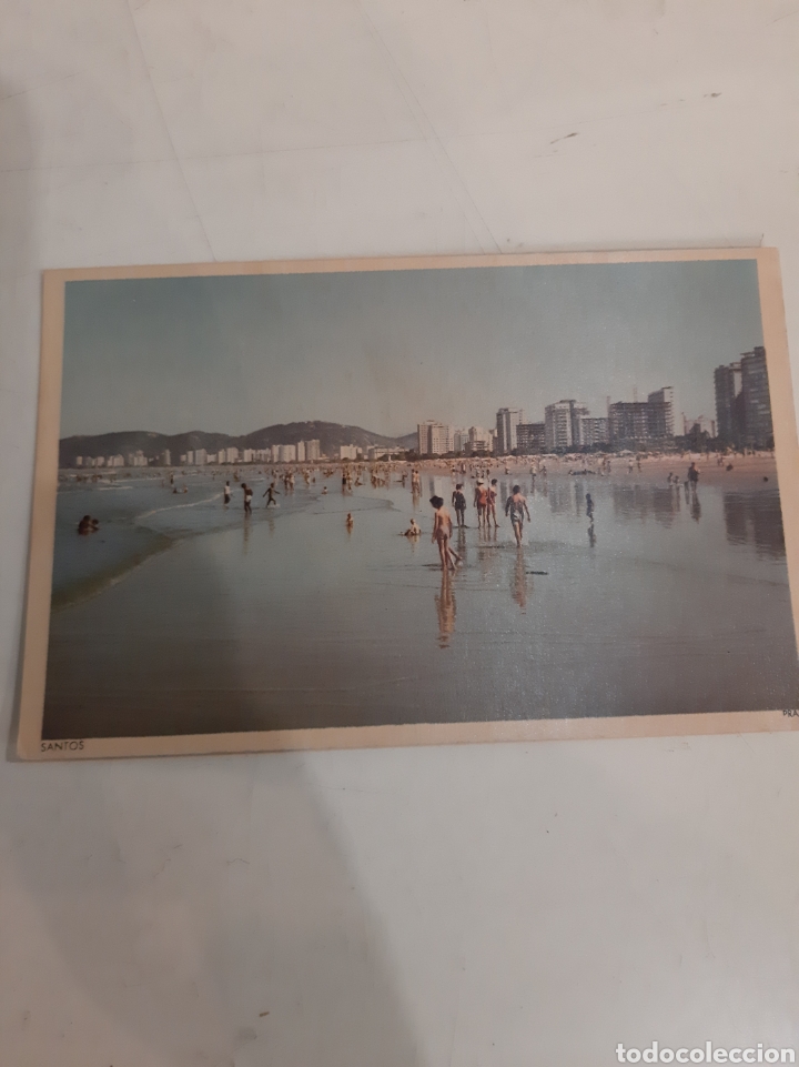 Postales: 1962 playa Santos