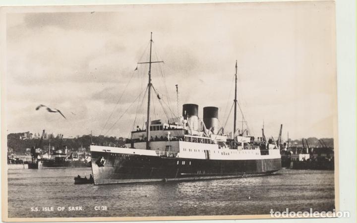 Postales: Postal. S.S. Isle of Sark