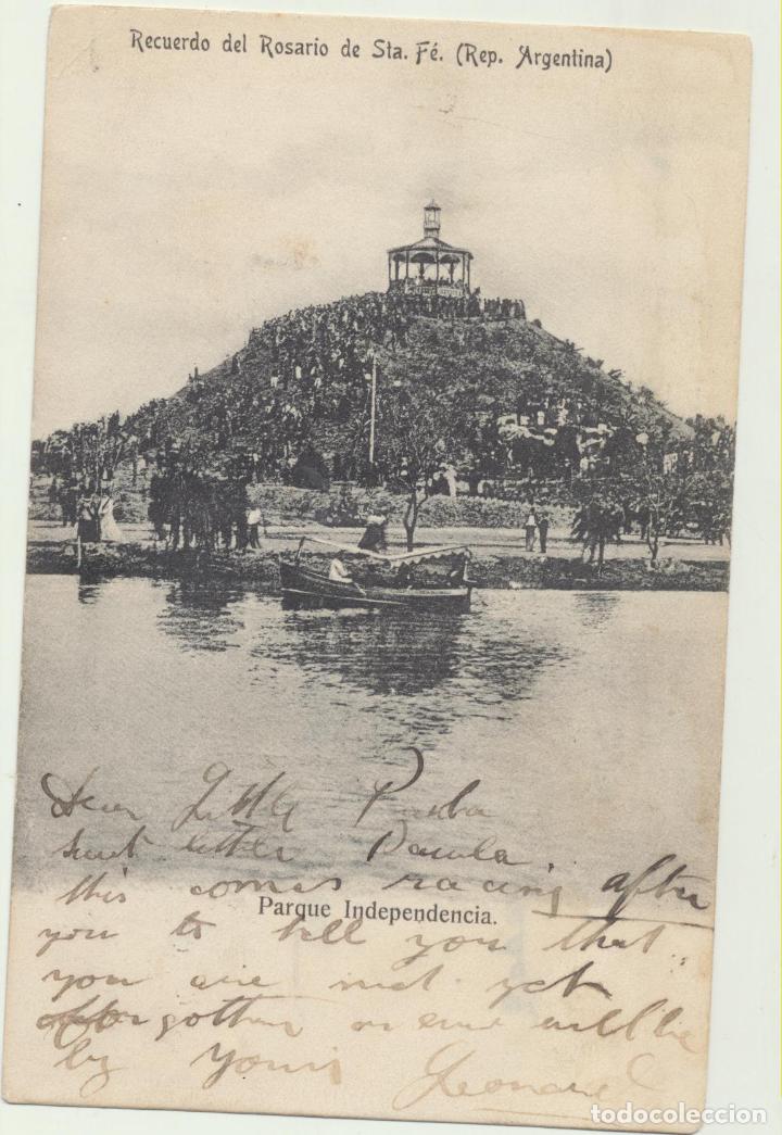 Postales: Argentina. Postal. Recuerdo del Rosario de Santa Fe. Anterior a 1905