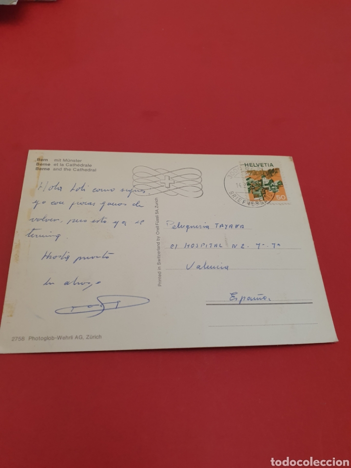 Postales: Berne et la Cathedrale.Circulada. - Foto 2