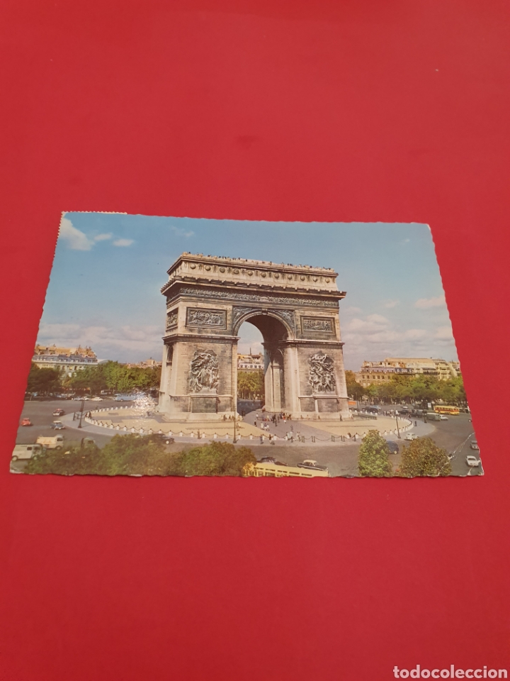 Postales: Paris.El Arco del Triunfo.Circulada. - Foto 1