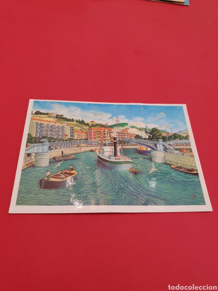 Postales: Bilbao.Puente Giratorio.Circulada.1997. - Foto 1