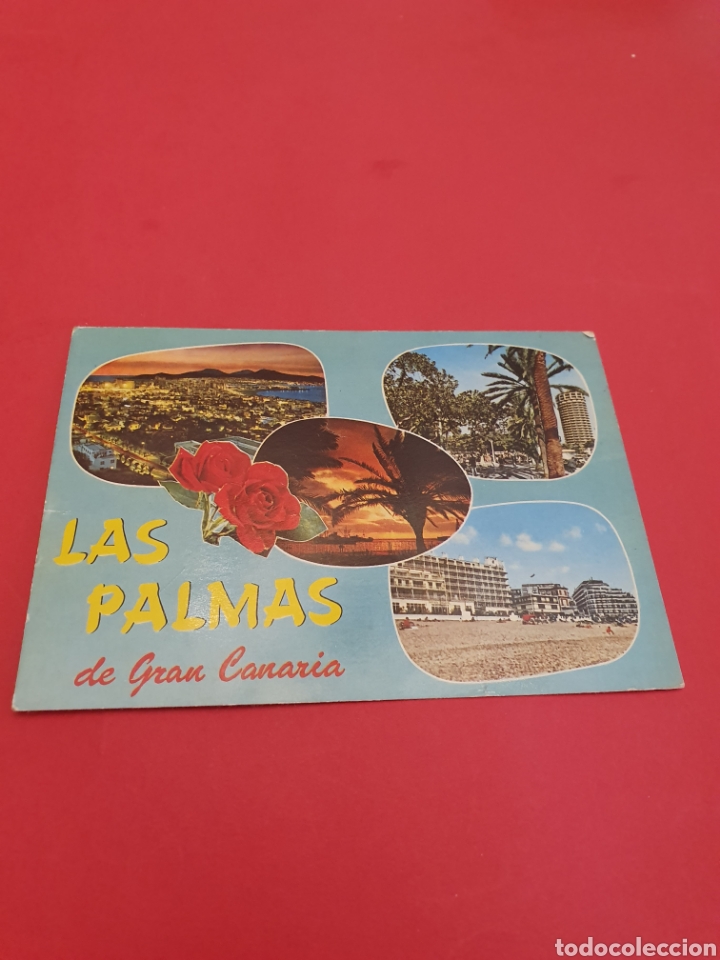Postales: Las Palmas de Gran Canarias.Circulada. - Foto 1