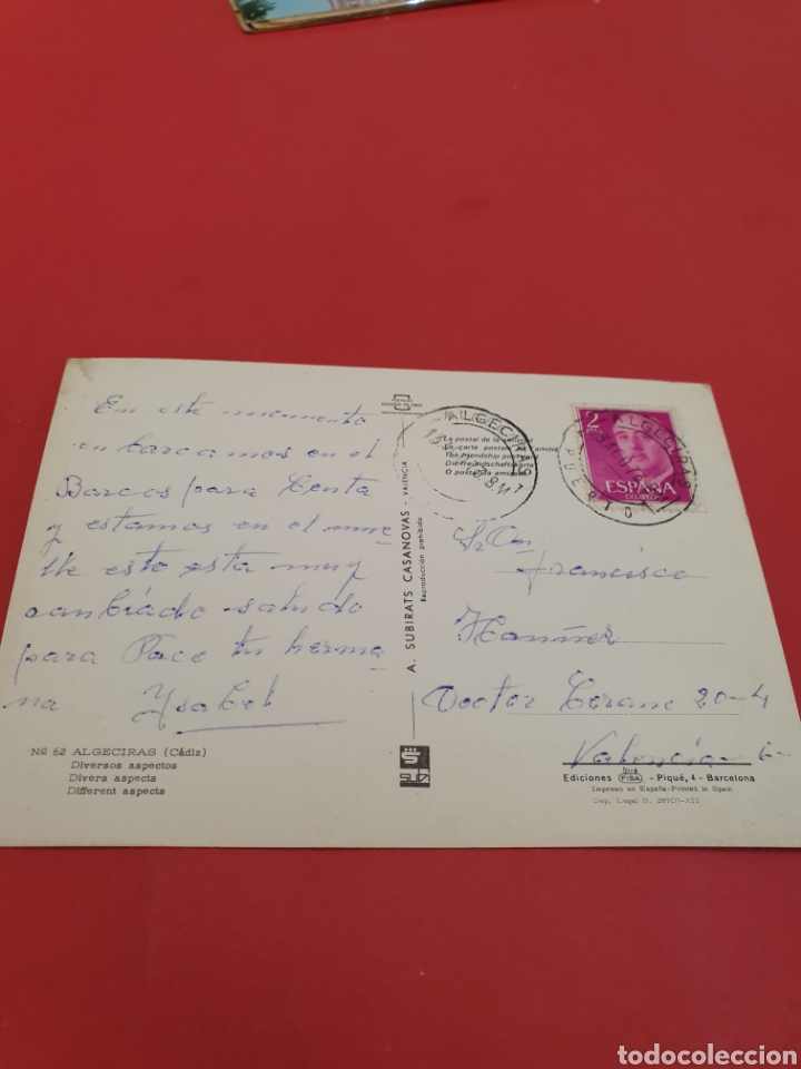 Postales: Algeciras.Cadiz.Circulada. - Foto 2