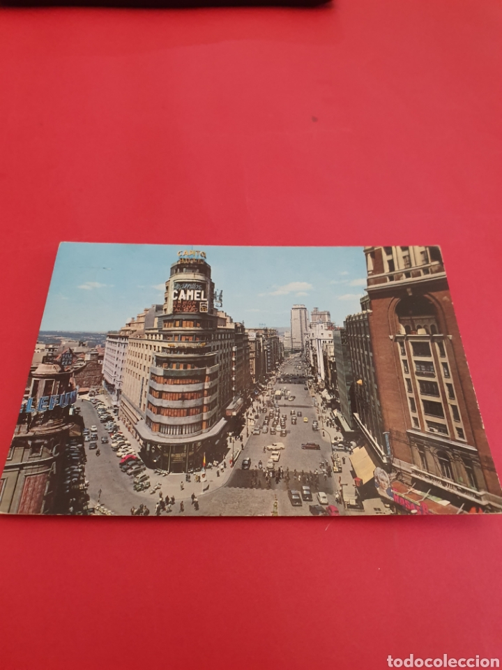 Postales: Madrid.Edificio del Capitol y Avd de Jos&eacute; Antonio.Circulada. - Foto 1