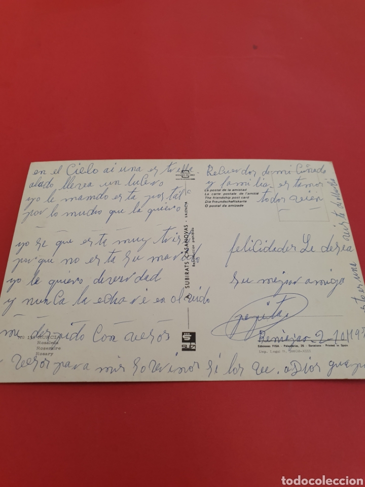 Postales: Murcia.Rosaleta. - Foto 2