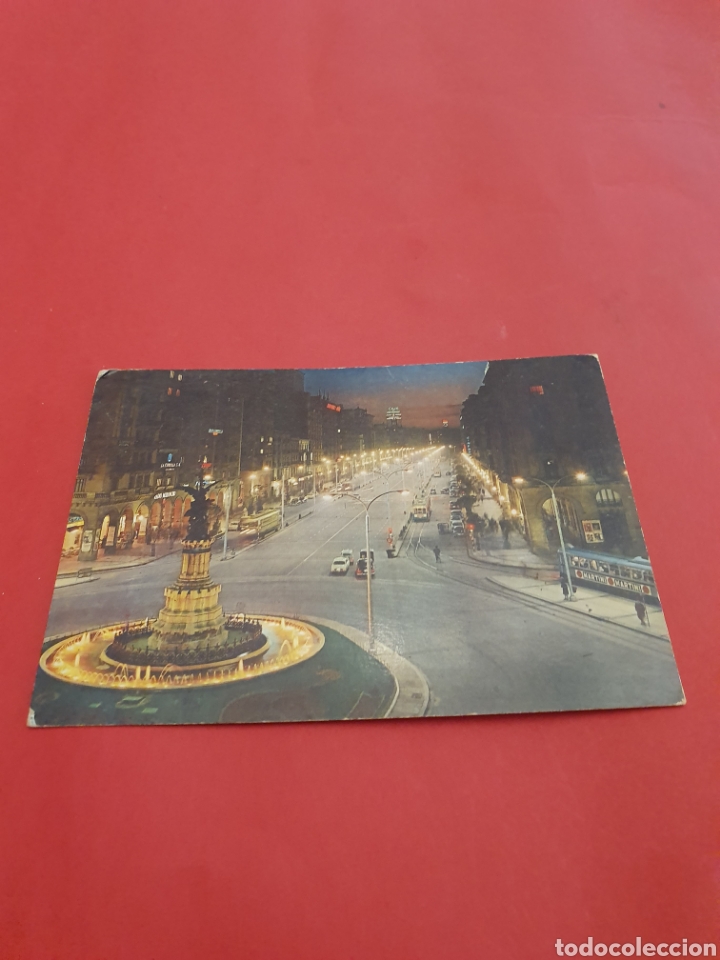 Postales: Zaragoza.Paseo de la Independencia.Circulada. - Foto 1