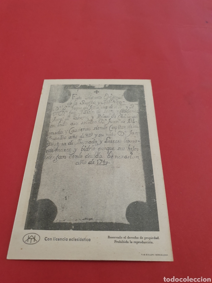 Postales: Santa Teresa de Jes&uacute;s. - Foto 2