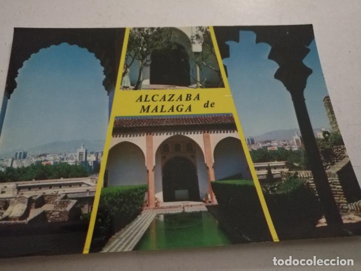 Postais: REALICE SU OFERTA . ANTIGUA POSTAL - alcazaba de malaga