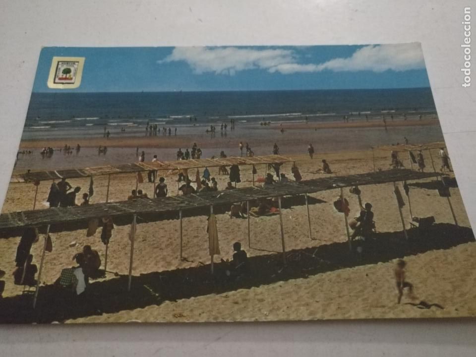 Postais: REALICE SU OFERTA . ANTIGUA POSTAL - playa de huelva