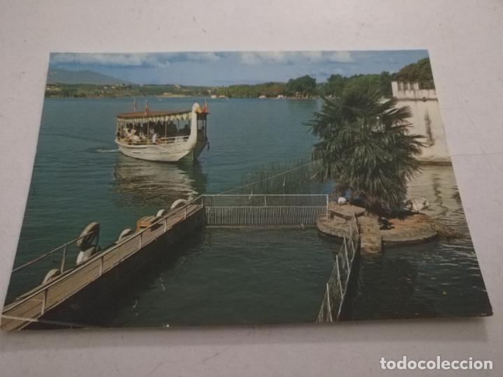 Postais: REALICE SU OFERTA . ANTIGUA POSTAL - lago de ba&ntilde;olas pesquera