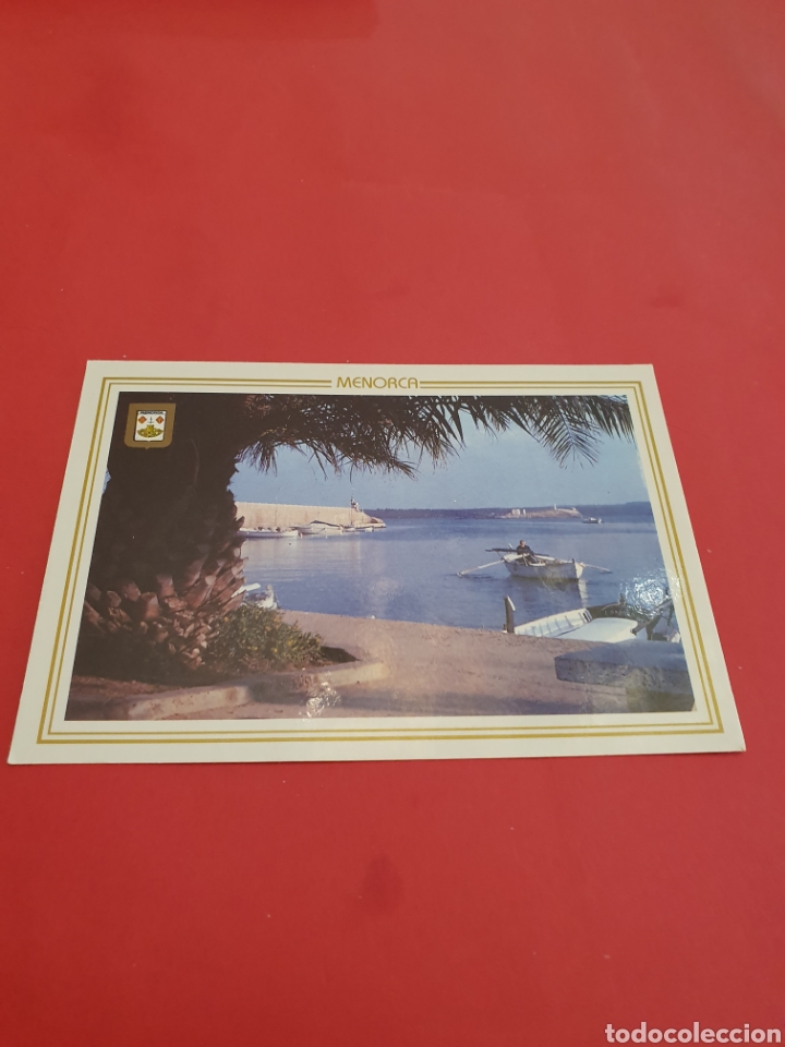Postales: Escudo de oro Baleares.Menorca. - Foto 1