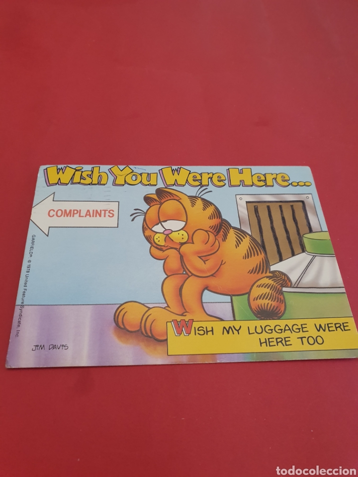 Postales: Garfield.Circulada. - Foto 1