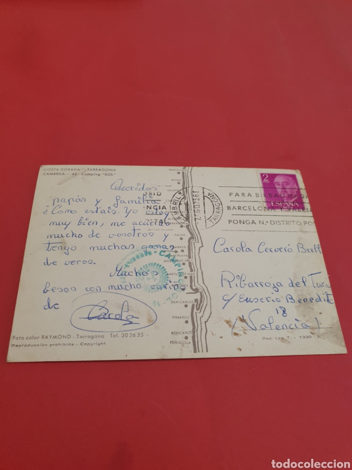 Postales: Costa Doradam.Tarragona.Cambrils. - Foto 2