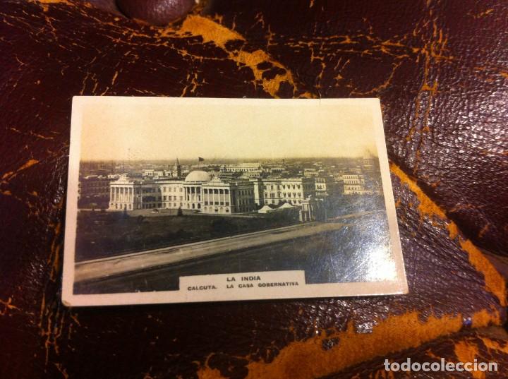 Cartes Postales: MINI TARJETA POSTAL DE HENRY CLAY AND BOCK & CO. HABANA. 5,5 X 3,5CM. INDIA. CALCUTA. CASA....