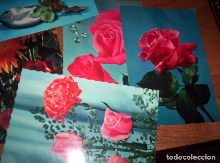 Postales: ROSAS - LOTE DE 5 POSTALES - Foto 1