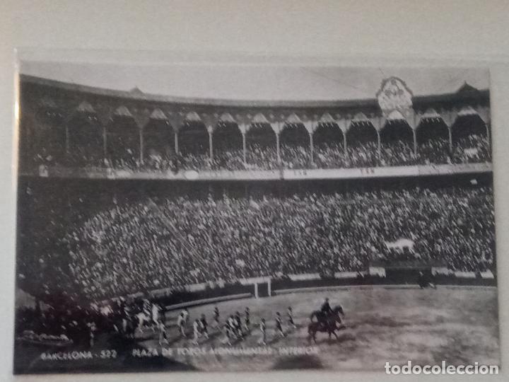 Postales: Postal Tauromaquia Plaza de toros Monumental de Barcelona (sin circular)