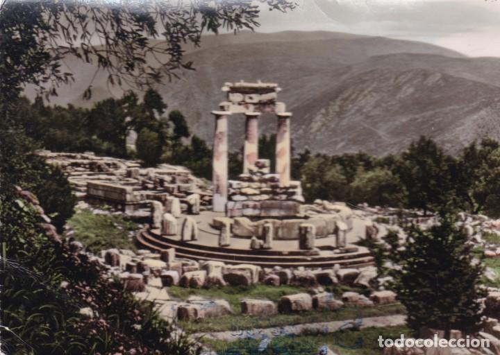Postales: TARJETA POSTAL CIRCULADA - DELPHI : THE THOLOS AL CONGO BELGA - Foto 1