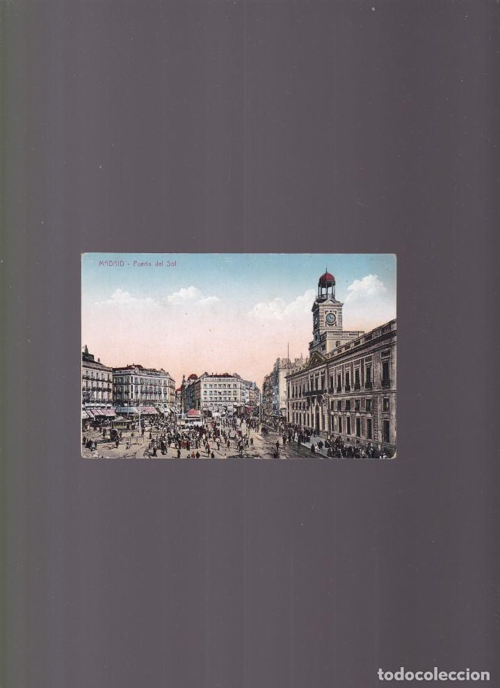 Postales: TARJETA POSTAL - MADRID - PUERTA DEL SOL - MADRID POSTAL / ESCRITA - Foto 1