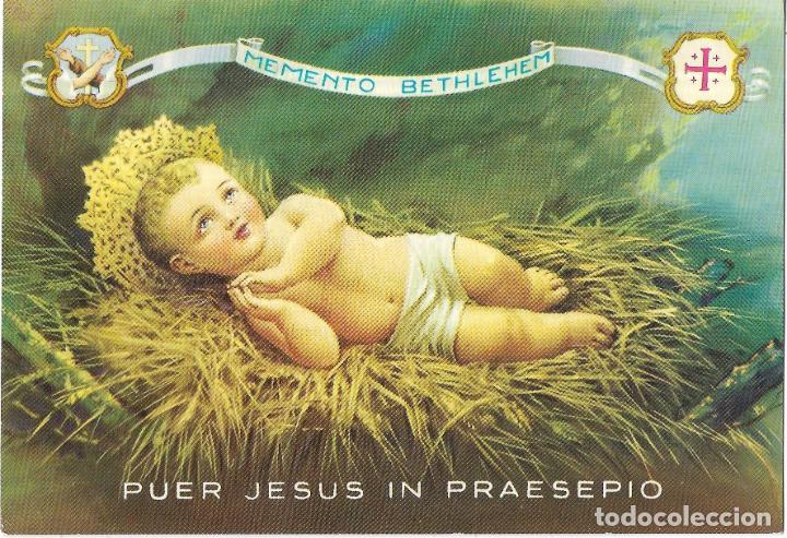 Postais: == PV660 - POSTAL - PUER JESUS IN PRAESEPIO - MEMENTO BETHLEHEM