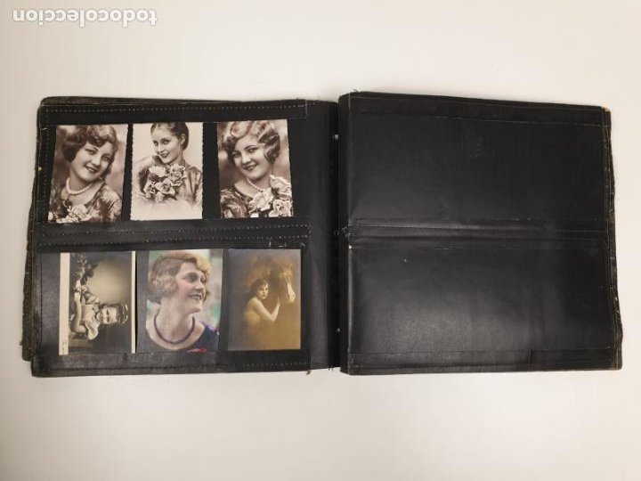Postales: Antiguo Álbum Para Postales - 117 Postales Varias - Principios S. XX - Foto 6 - 198213985