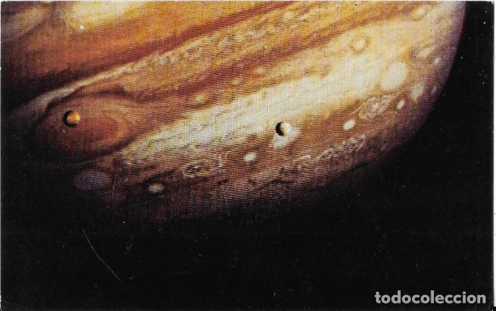 Postales: :::: LC818 - POSTAL - IO & EUROPA OVER GREAT RED SPOT - VOIYAGER I