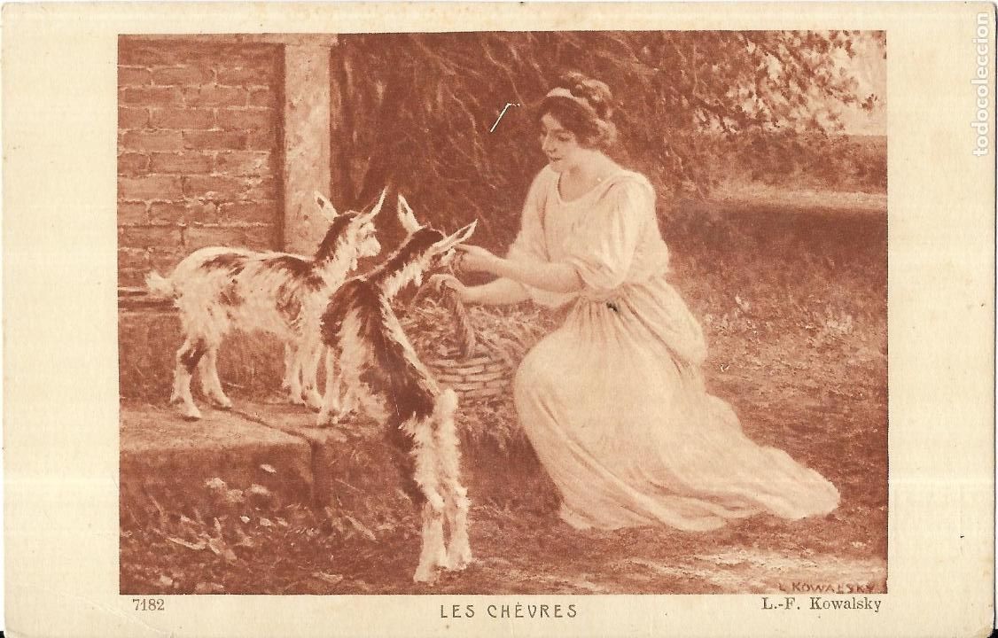 Postales: == PH257 - POSTAL - LES CHEVRES - L. F. KOWALSKY