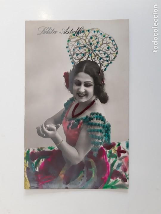 Postkarten: POSTAL ANTIGUA MUJER
