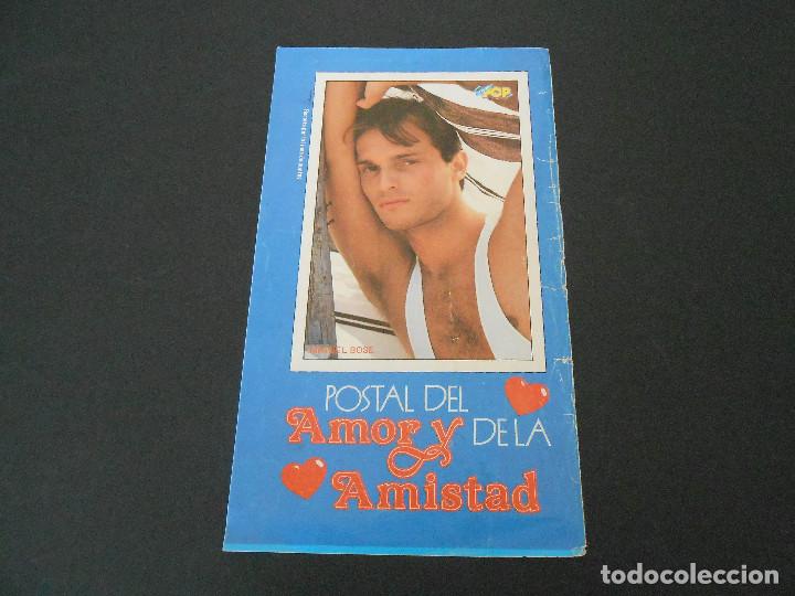 Postales: POSTAL DE SUPER POP MIGUEL BOS&Eacute; - POSTAL DEL AMOR Y DE LA AMISTAD - SIN CIRCULAR