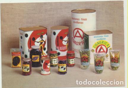 Cartoline: Postal Publicitaria. Aceitunas Balaguer, Hospitalet de Llobregat (1976)