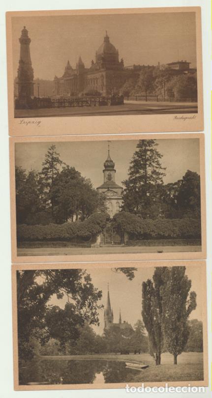 Postales: Lote de 3 Postales Alemanas de Leipzig. 19?? - Foto 1