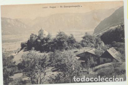 Cartoline: Postal Suiza. Ragaz. St. Georgenkapelle. 191?