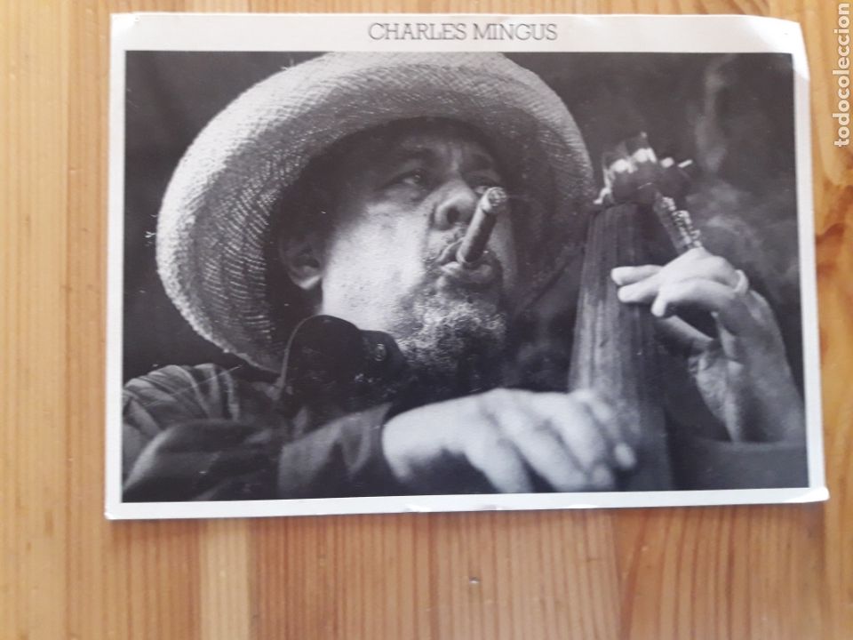 Postales: Charles Mingus - postal musica jazz Nice 1977 - Foto 1