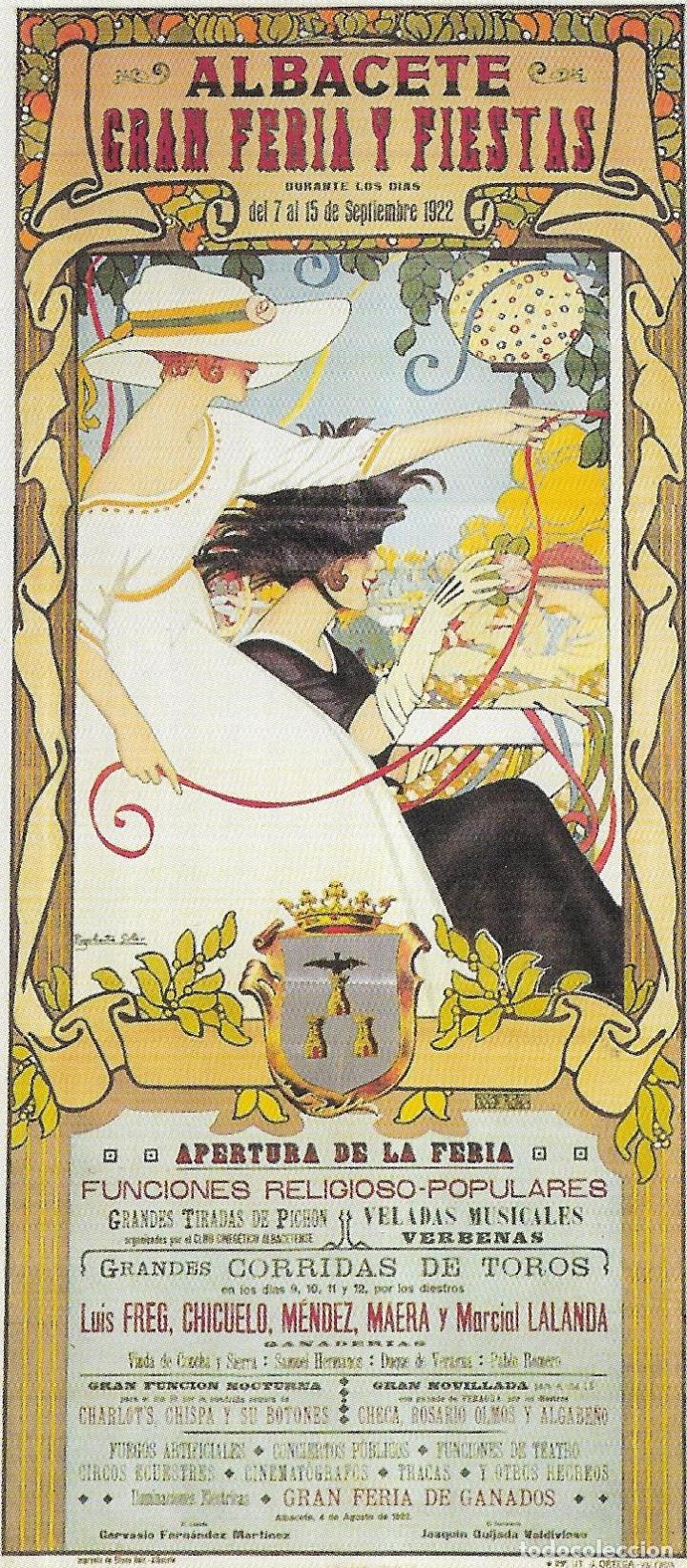 Postcards: == Z676 - POSTAL CONFIRMACION III CENTENARIO 1710 - 2010 - FERIA DE ALBACETE 1922