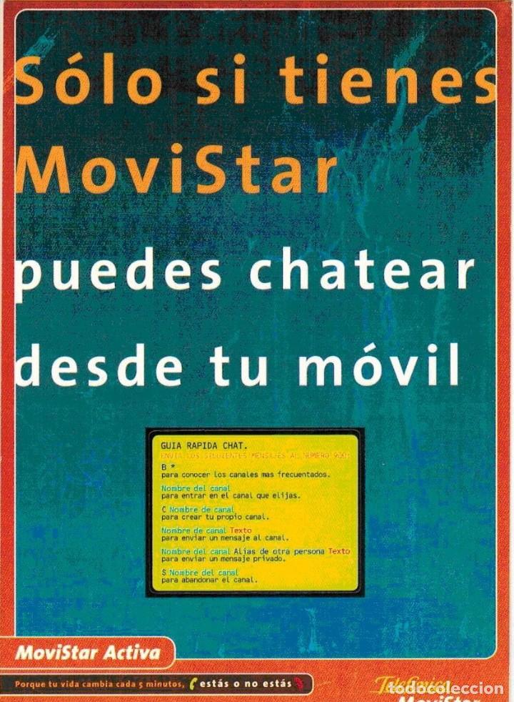 Postales: POSTAL PUBLICITARIA TELEFONICA MOVISTAR
