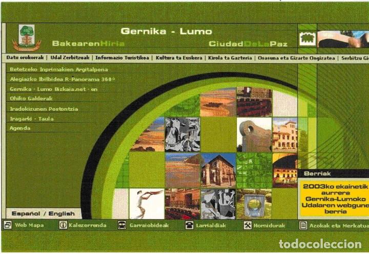 Postales: POSTAL GERNIKA LUMO - CIUDAD DE LA PAZ - Foto 1