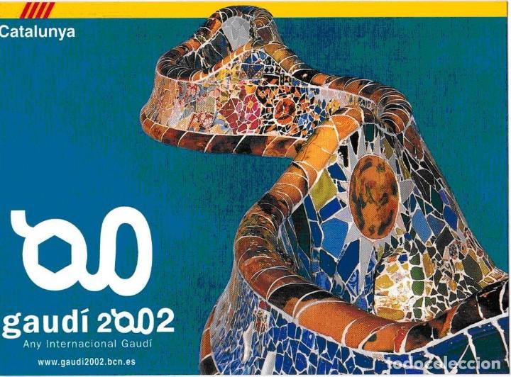 Postales: POSTAL GAUD&Iacute; 2002 - Foto 1