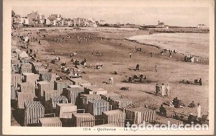 Postales: Francia ** & Postale,Quiberon, la Playa (1214) - Foto 1