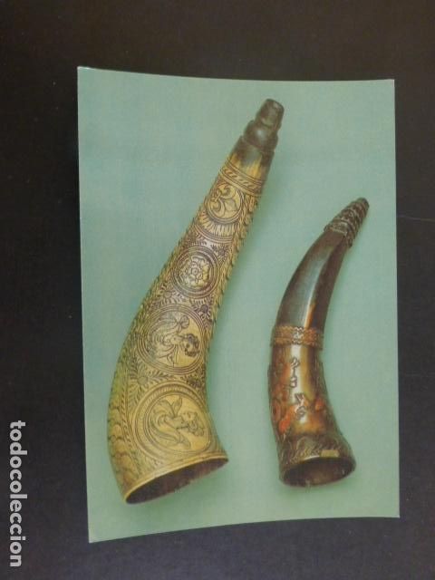 Postales: CUERNAS POSTAL INSTRUMENTO DE MUSICA - Foto 1