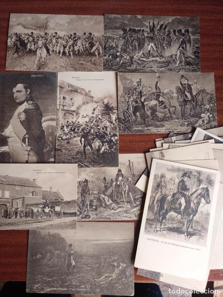 Postales: 24 postales antiguas Waterloo - Foto 1