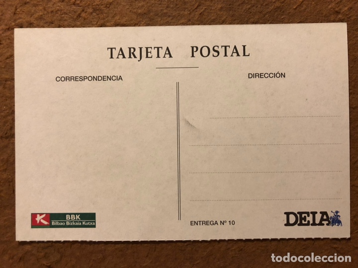 Postales: BILBAO, INSTITUTO VIZCA&Iacute;NO. POSTAL SIN CIRCULAR COLECCI&Oacute;N BBK Y DEIA. - Foto 2