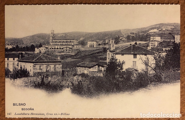 Postales: BILBAO, BEGO&Ntilde;A. POSTAL SIN CIRCULAR COLECCI&Oacute;N BBK Y DEIA. - Foto 1
