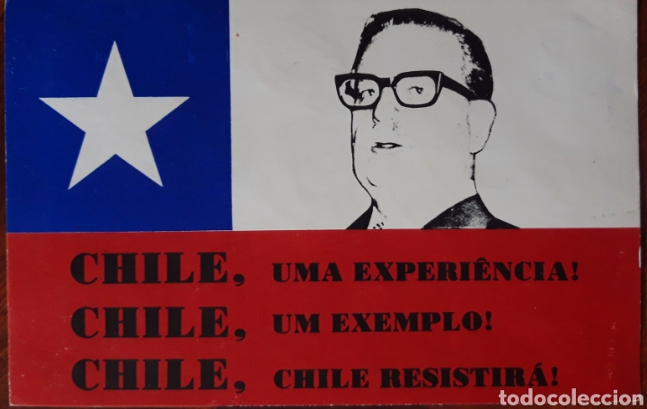 Postales: POSTAL SALVADOR ALLENDE CHILE - Foto 1