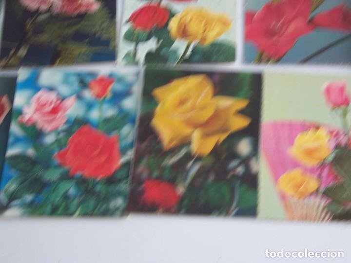 Postcards: LOTE DE 43 POSTALES DE FLORES