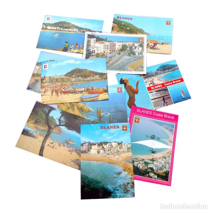 Postales: Postales vintage Blanes, set de 10 - Foto 1